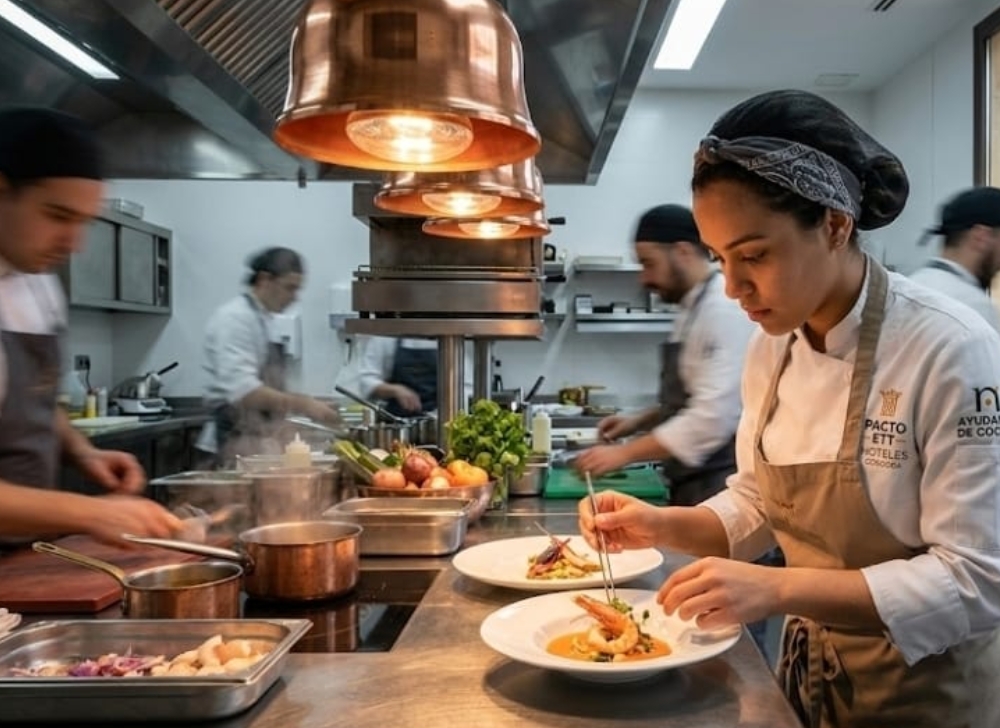 Ayudante de Cocina Extra Hoteles de Lujo
